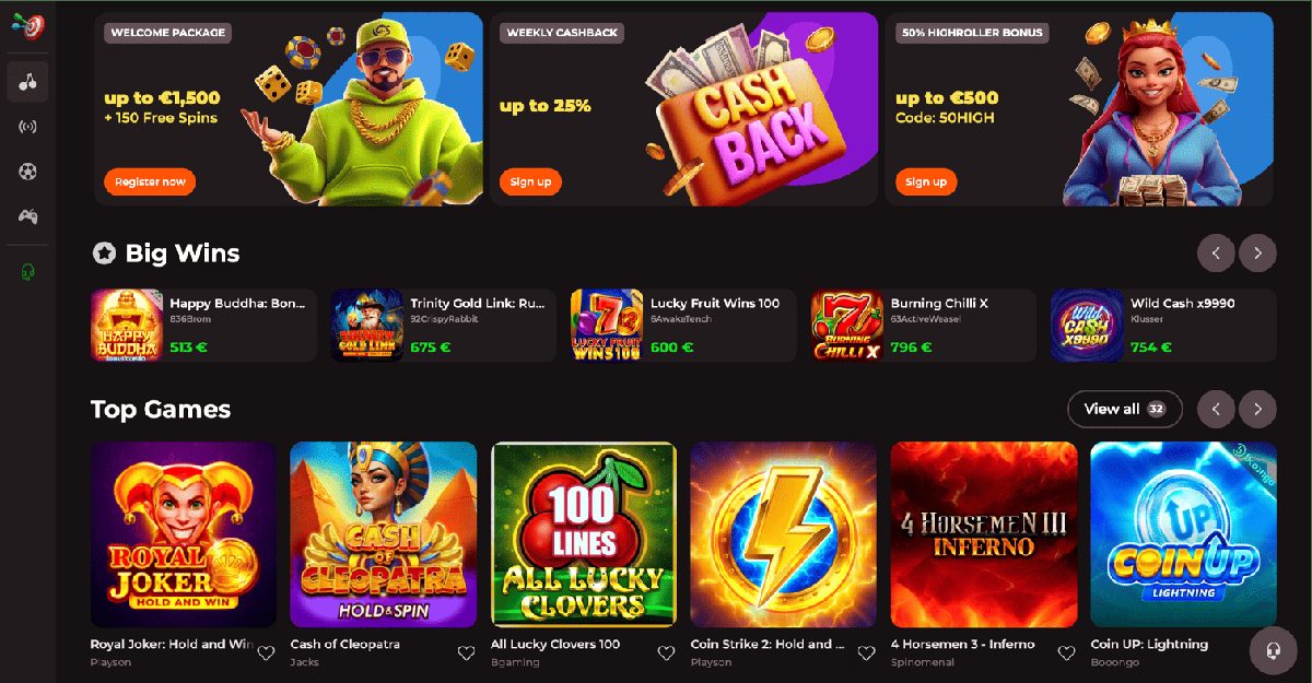 Buddyspin Casino online Nederland - officiële site met slots en bonussen